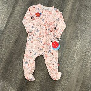 Floral Pink Kids One Piece